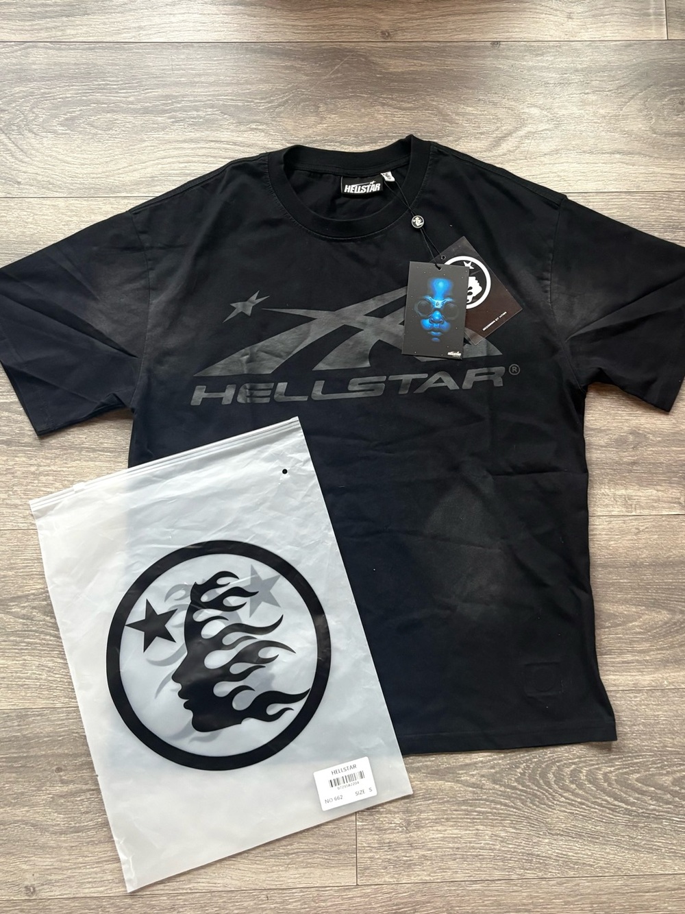 Hellstar black graphic tee